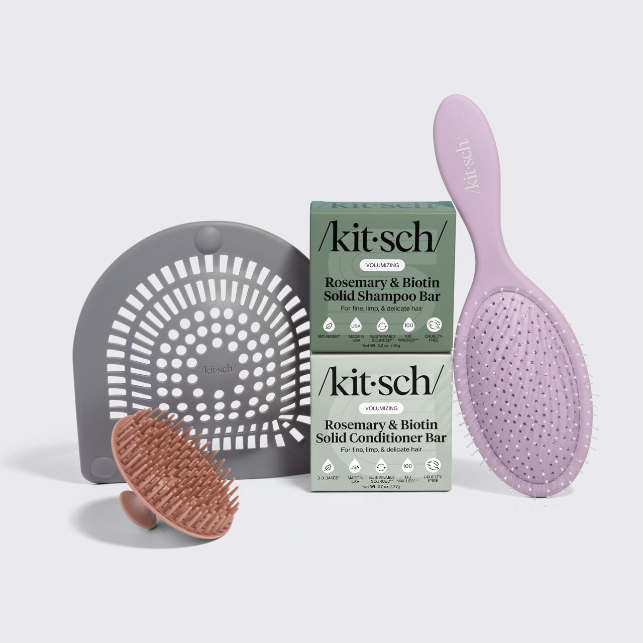 Stellen Sie Ihr Shampoo-Set zusammen – inkl. GRATIS selbstentleerendem Duschkorb