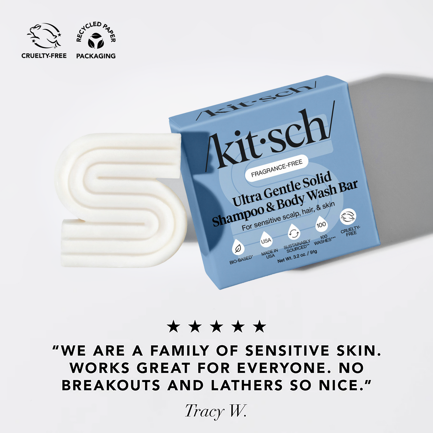 Combo de champú y acondicionador ultrasensible