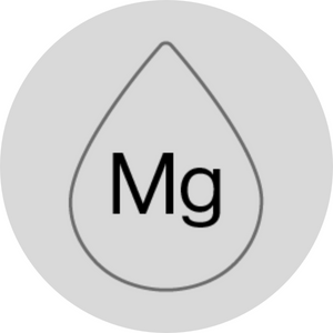 Magnesium droplet, Mg symbol